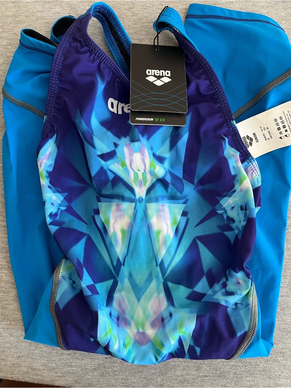 Arena Women’s One-Piece Swimsuit - Blue Multi Print